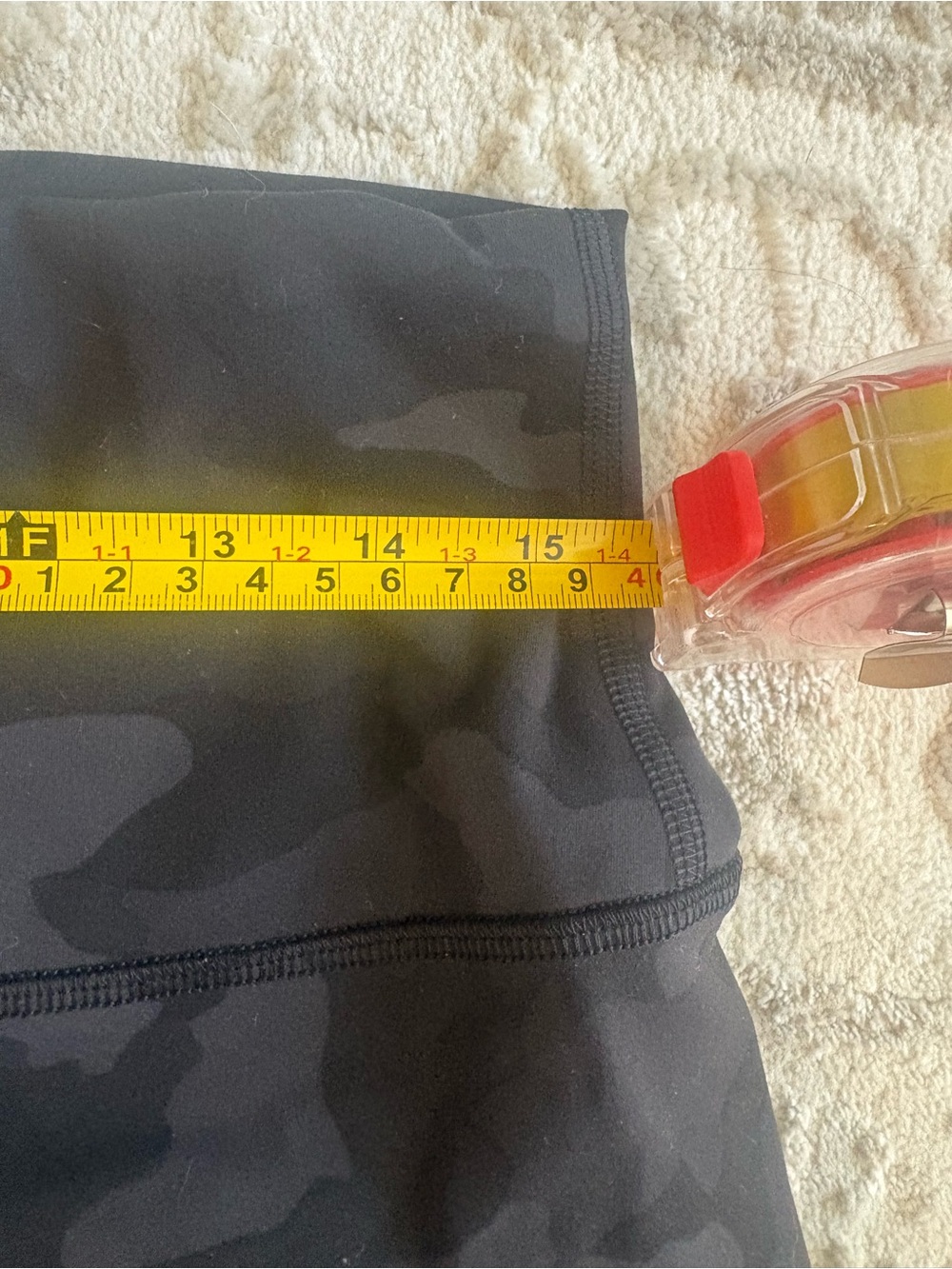 lululemon camo Wunder Train High Rise Crop 23" - Picture 7 of 11